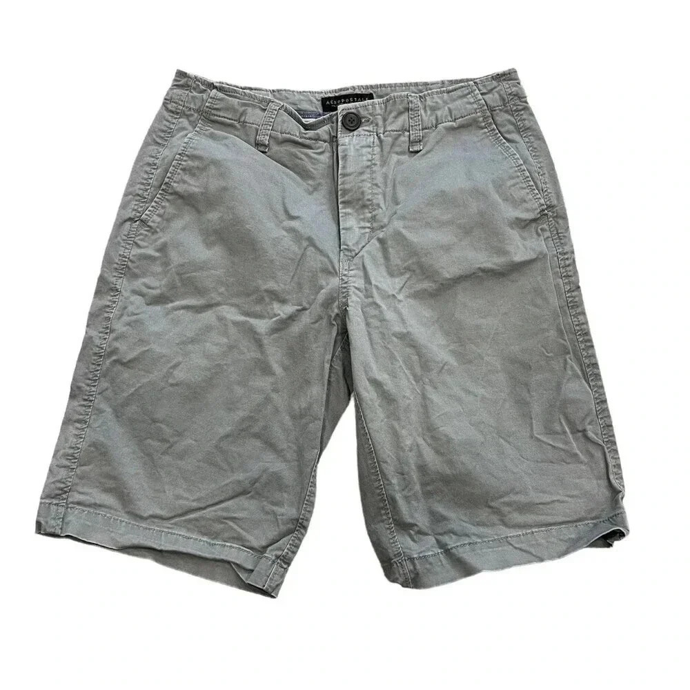 Aeropostale Gray Chino Shorts 30